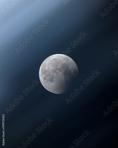 月食の終わり (2022年11月8日) © takosuke9998