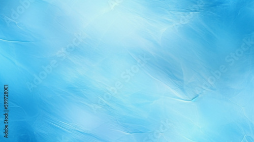 Glistening light blue simple background texture. AI generative