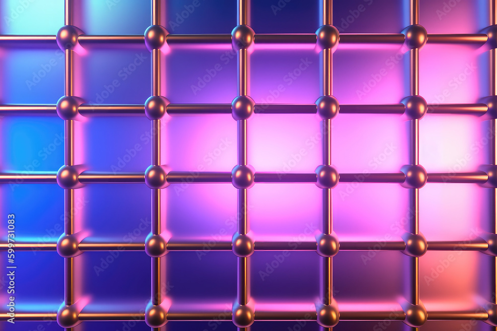 Purple mesh. Purple mesh.
