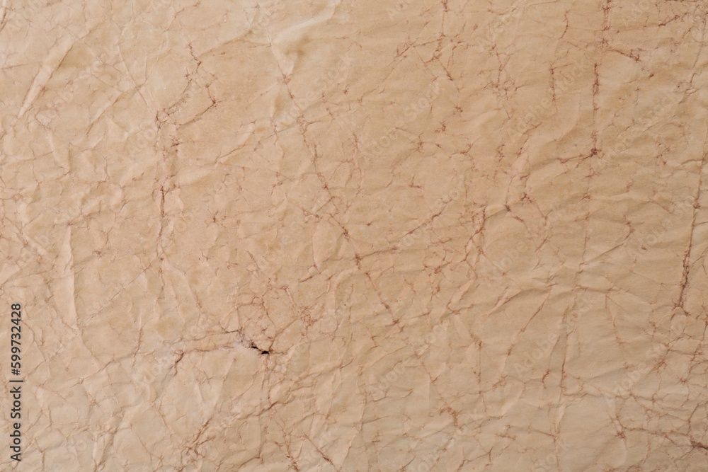 Sheet of parchment paper as background, top view Sheet of parchment paper as background, top view