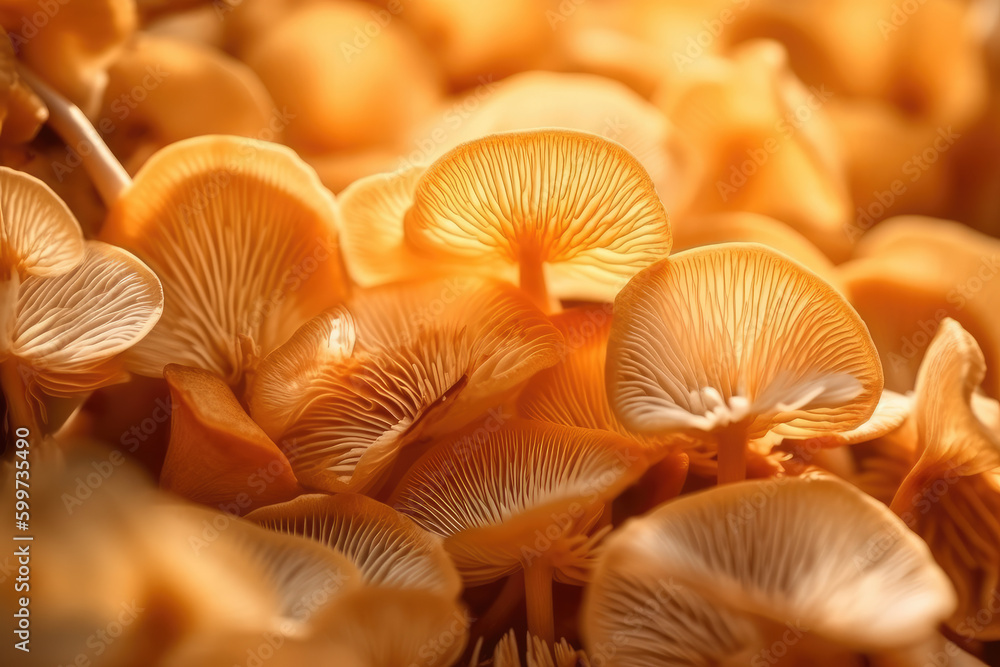 Abstract natural background of mushroom plants. Abstract natural background of mushroom plants.