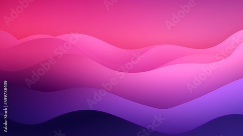 abstract pink background with waves. Image Generative AI.