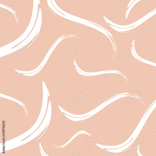 abstract hand drawn doodle background, seamless arch pattern in amazing style. vector illustration