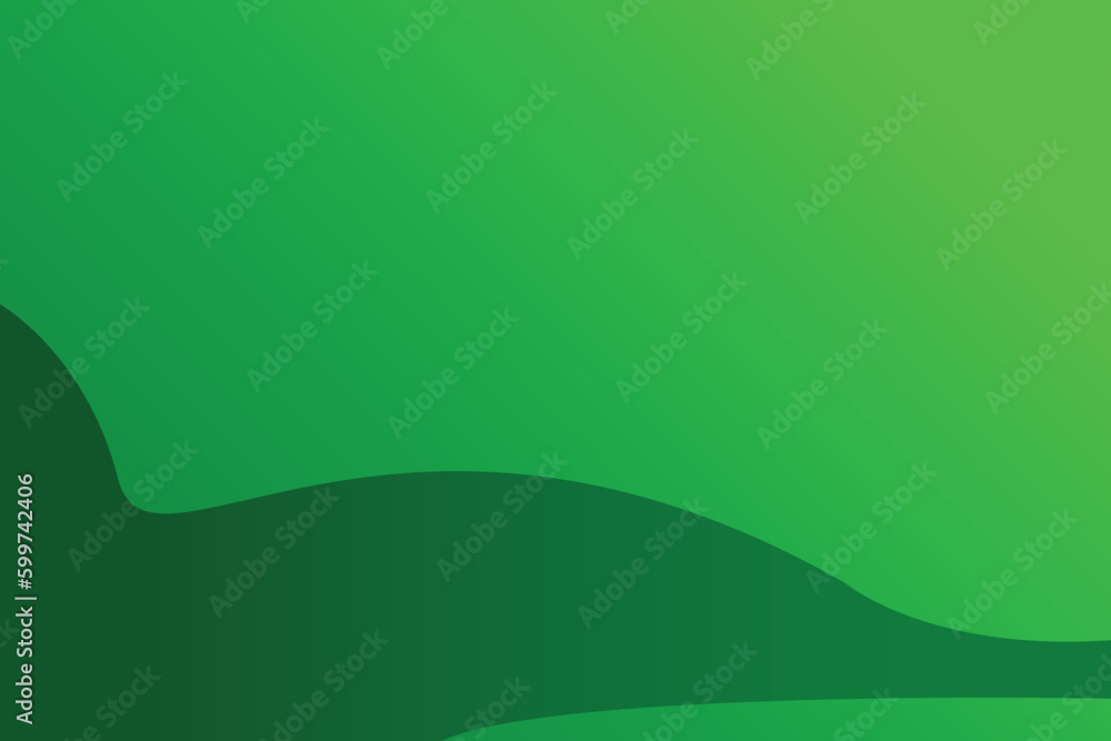 Abstract green gradient background in a flat design style. Abstract green gradient design for a background, flyer, poster, brochure, wallpaper, template, banner, and presentation template. Abstract green gradient background in a flat design style. Abstract green gradient design for a background, flyer, poster, brochure, wallpaper, template, banner, and presentation template.