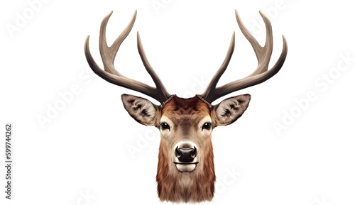 deer isolated on transparent background cutout image © Isuru Pic
