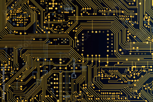 Circuit board pattern, abstract technology circuit board vector background.