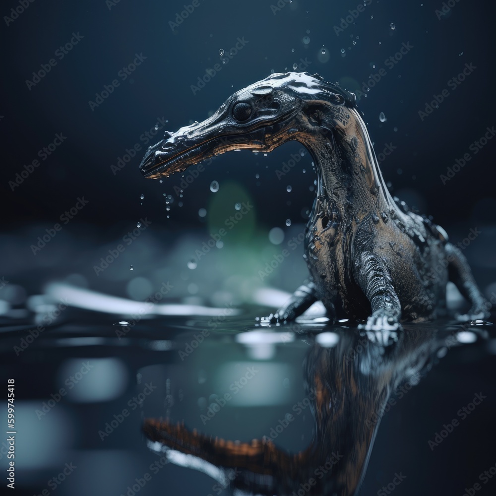 Dinosaurs. The dominant group of land vertebrates in the Mesozoic era