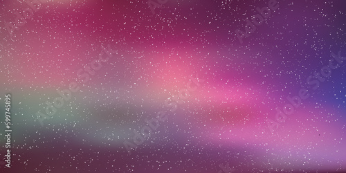 七夕　天の川　夜空　背景