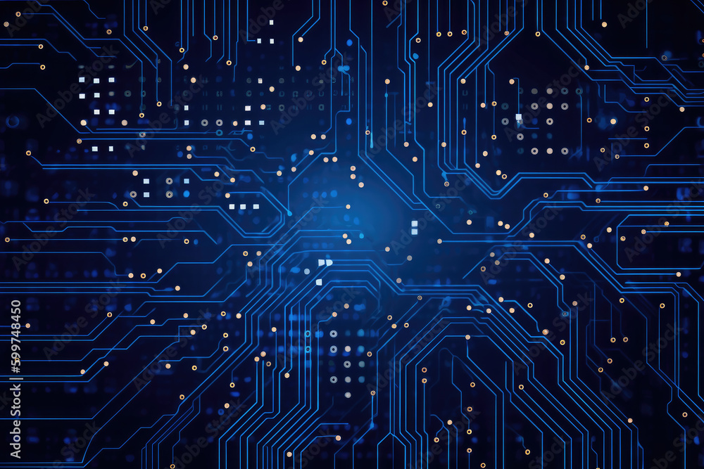 High-tech technology blue background texture. High-tech technology blue background texture.
