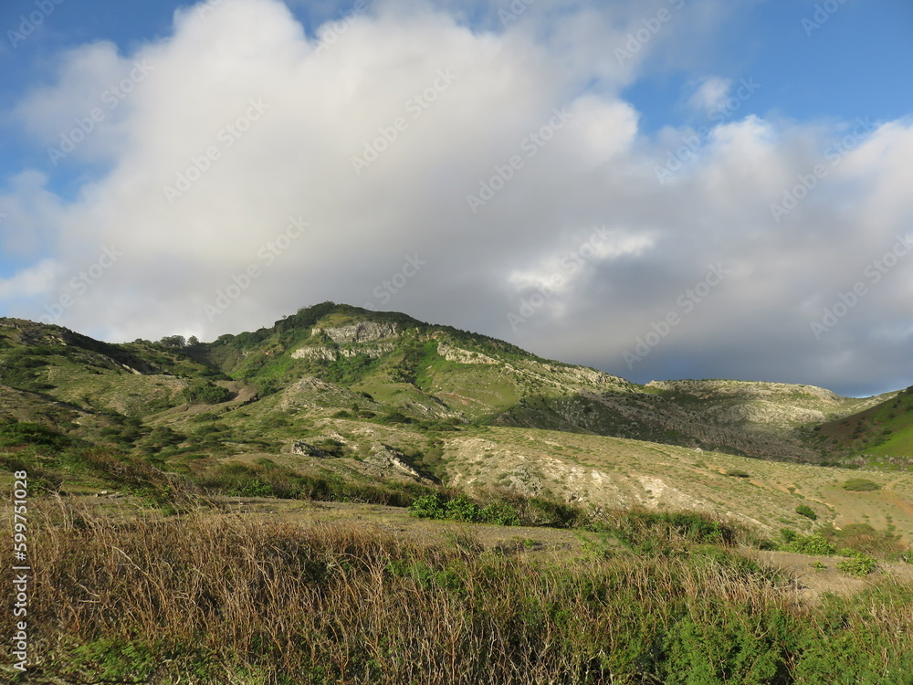 Green Mountain, Ascension Island, South Atlantic, British Overseas Territory Green Mountain, Ascension Island, South Atlantic, British Overseas Territory