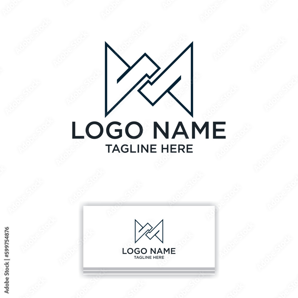 Logo initial M Logo initial M