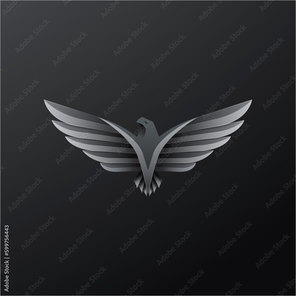 modern gradient colorful bird logo design modern gradient colorful bird logo design