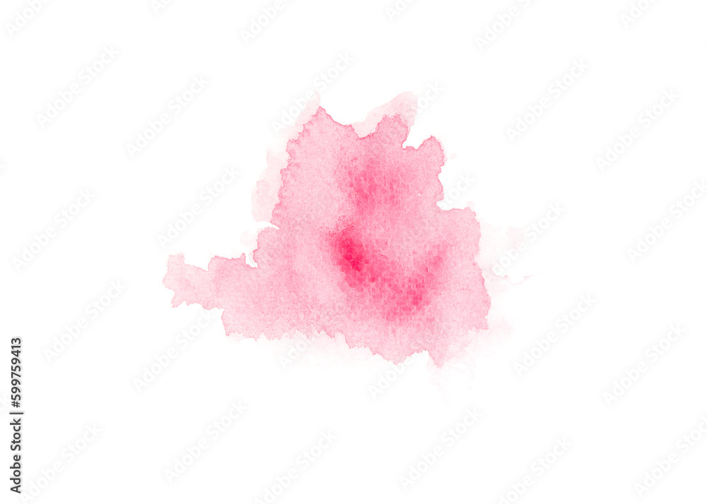 pink watercolor