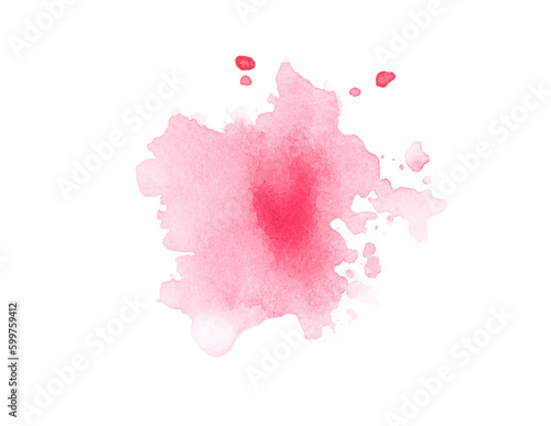 Pink watercolor background 