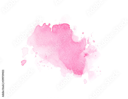 pink watercolor
