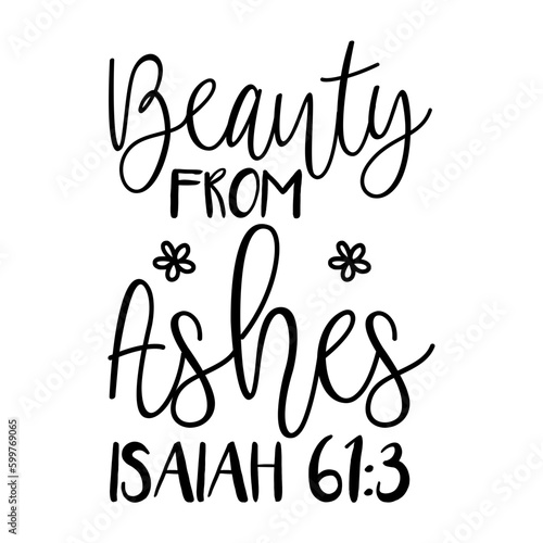 Christian lettering quote design