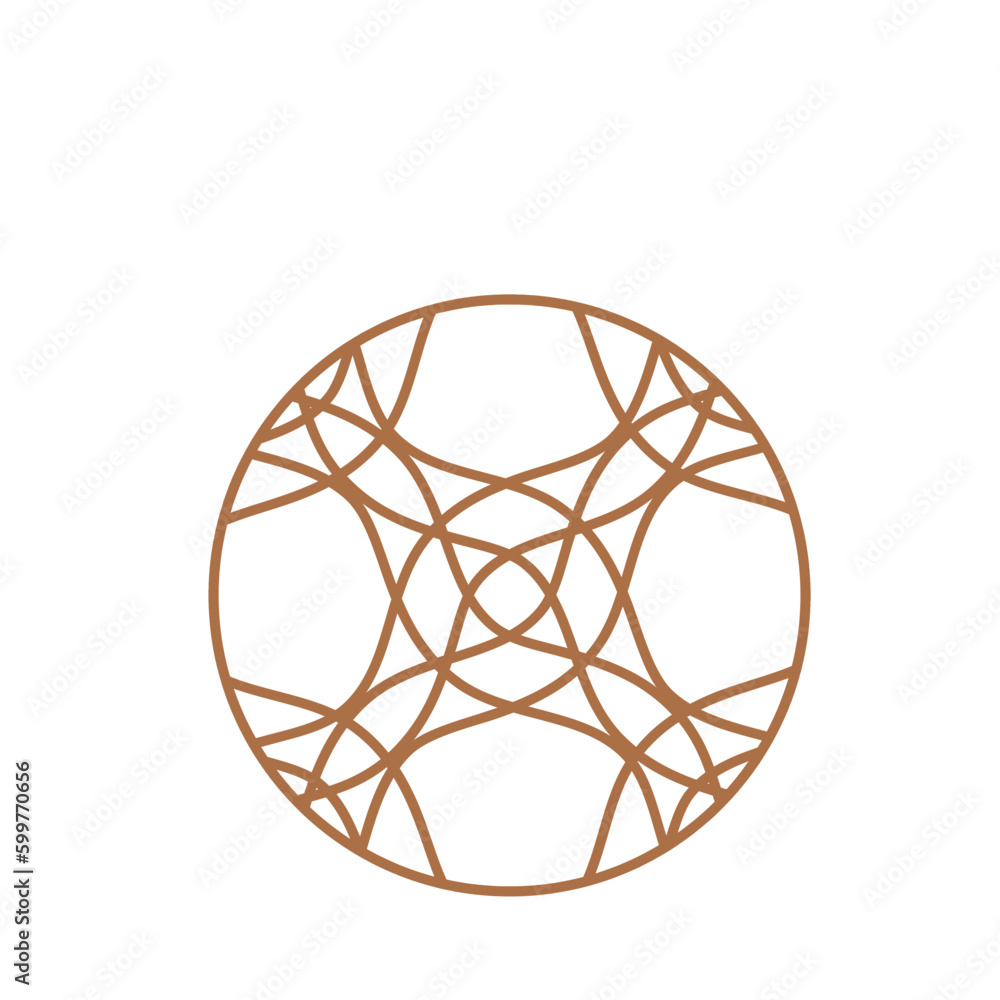 Hand drawn line abstract design Hand drawn line abstract design