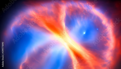 explosion of star light