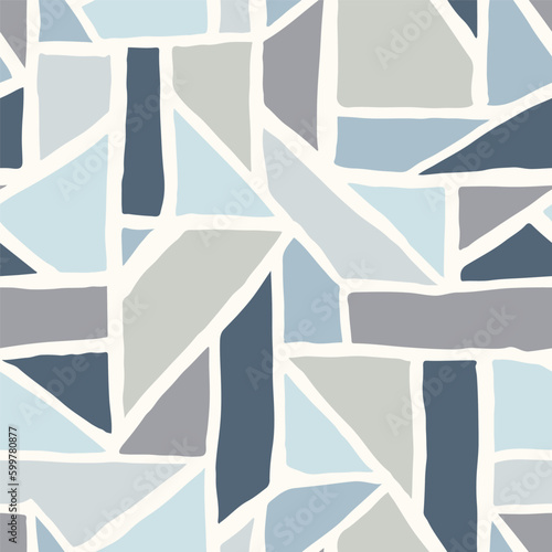 Seamless abstract hand drawn pattern
