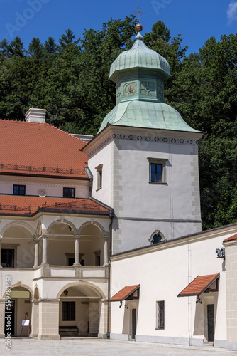 16th century renaissance Sucha Beskidzka castle also called Little Wawel, Sucha Beskidzka, Poland