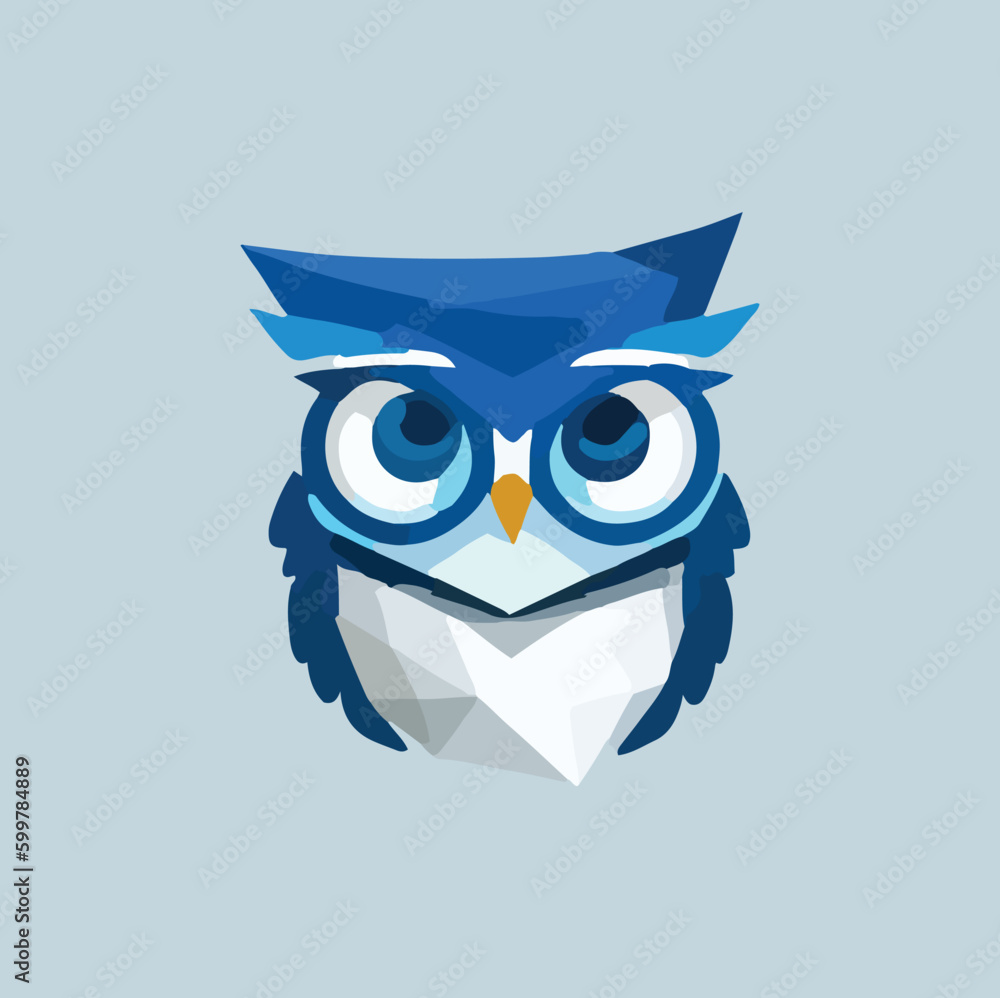 Fototapeta premium Owl Cartoon vector illustration