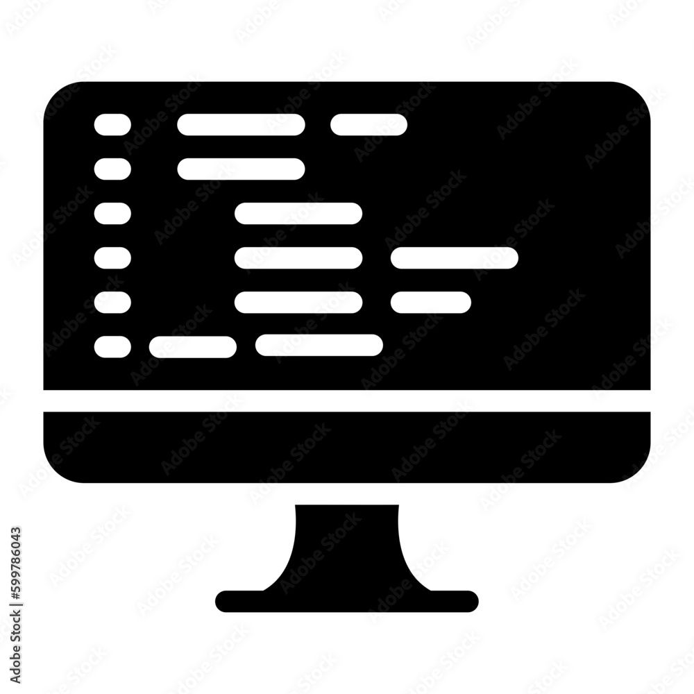 programming Solid icon programming Solid icon