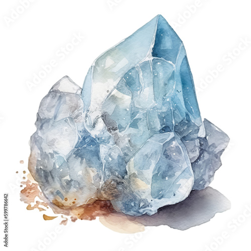  crystal mineral isolated ,transparent pngdiamond,gemstone,jewelry,Ai