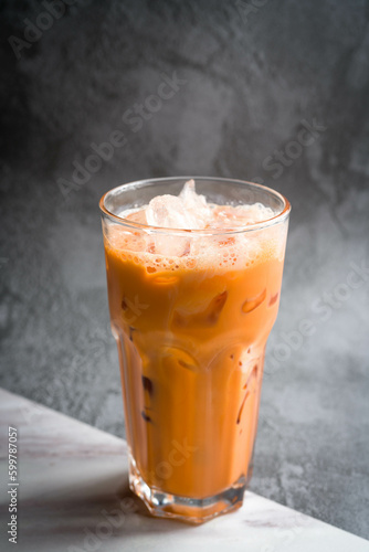 Thai Tea iced red  Assam milk tea