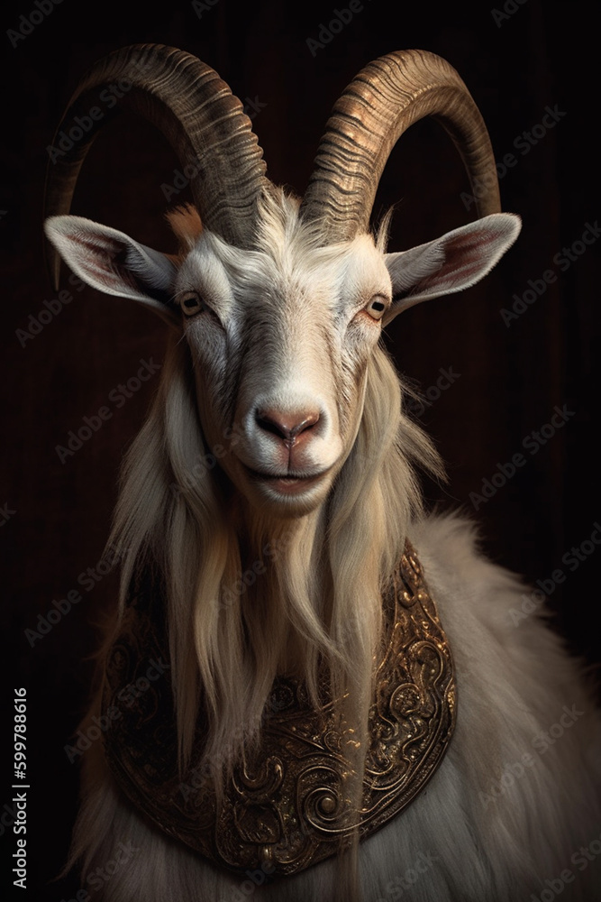 Capricorn: An image of a goat with a fish tail, representing the ...