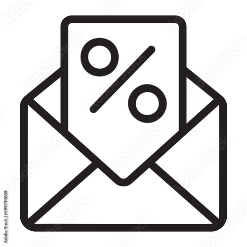 email line icon
