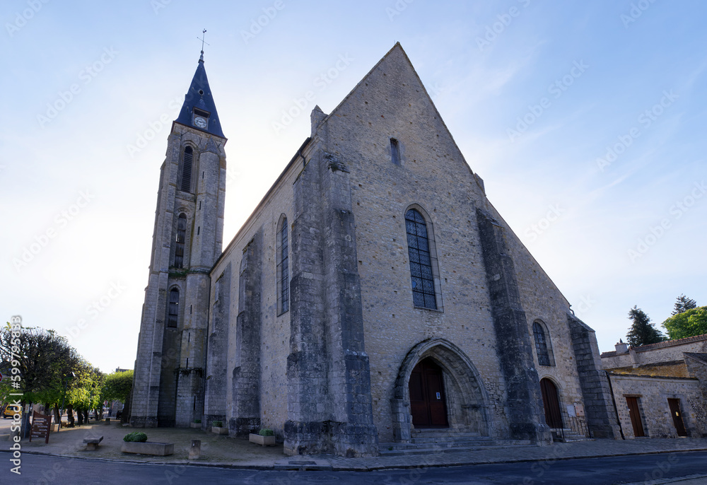 Notre-Dame-de-l'Assomption church in Milly-la-Forêt village