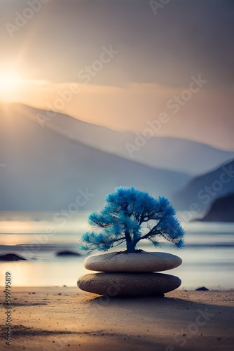 stones on the beach generative ai technology