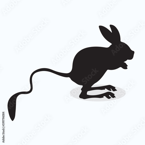 Water Vole silhouettes and icons. Black flat color simple elegant Water Vole animal vector and illustration.