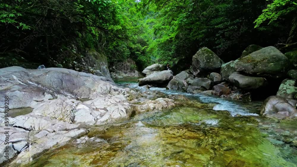 Mountain streams and waterfalls Mountain streams and waterfalls
