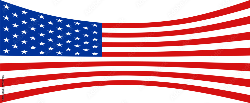 Fototapeta premium USA Flag16