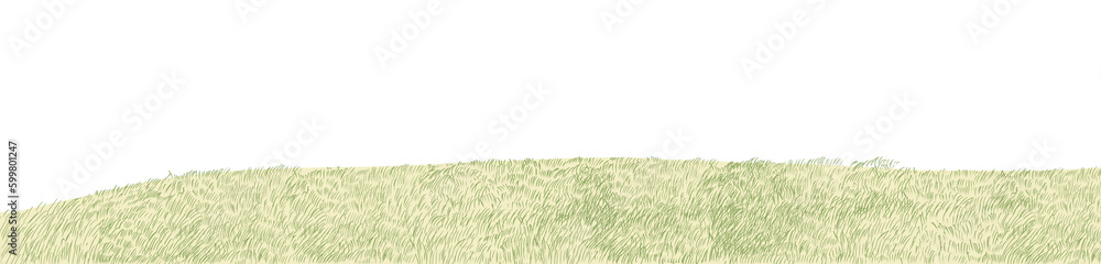 grass on landscape vector grass on landscape vector