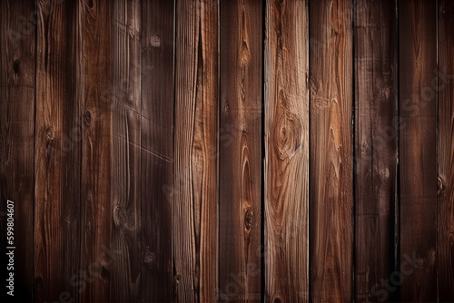 Old dark brown wood with vertical boards - wallpaper - texture