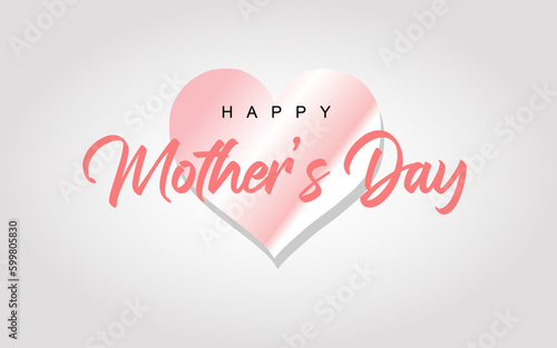 A Poster for happy Mothers Days, template design, modern, simple and very beautiful © Wahyu