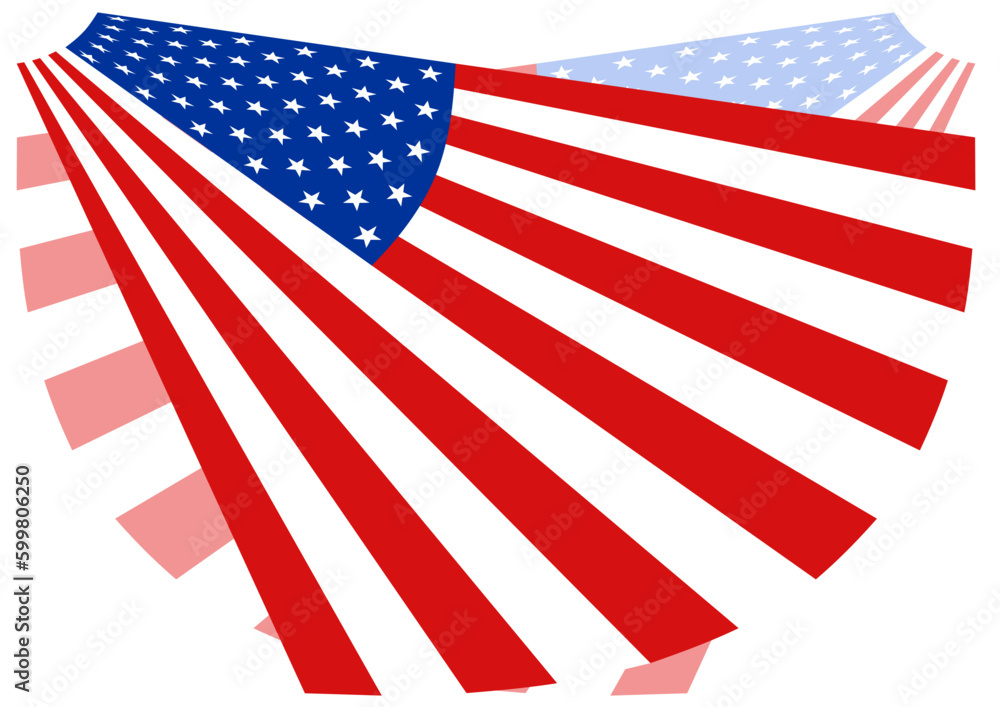 Fototapeta premium USA Flag33