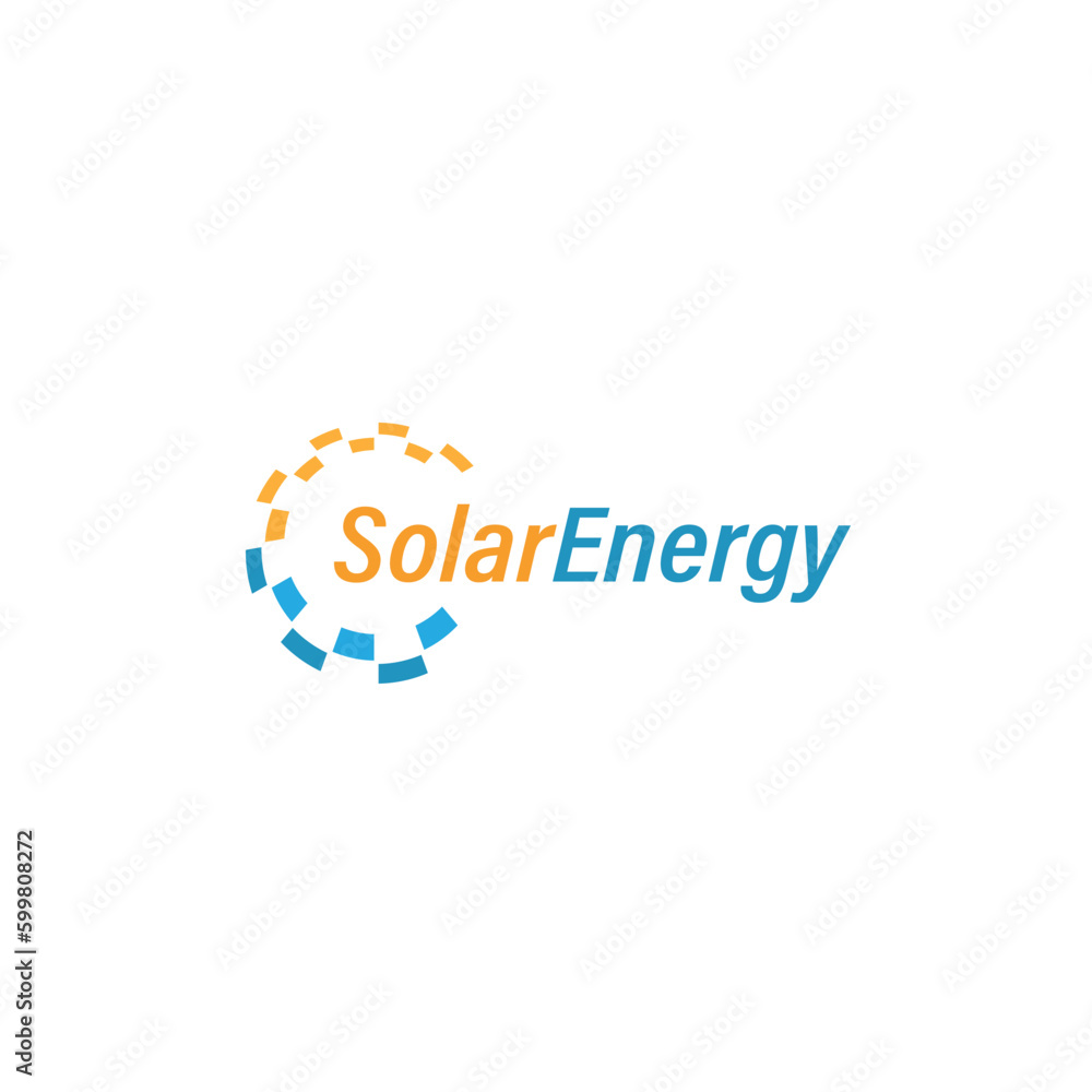 solar energy logo sun technology vector power solar energy logo sun technology vector power