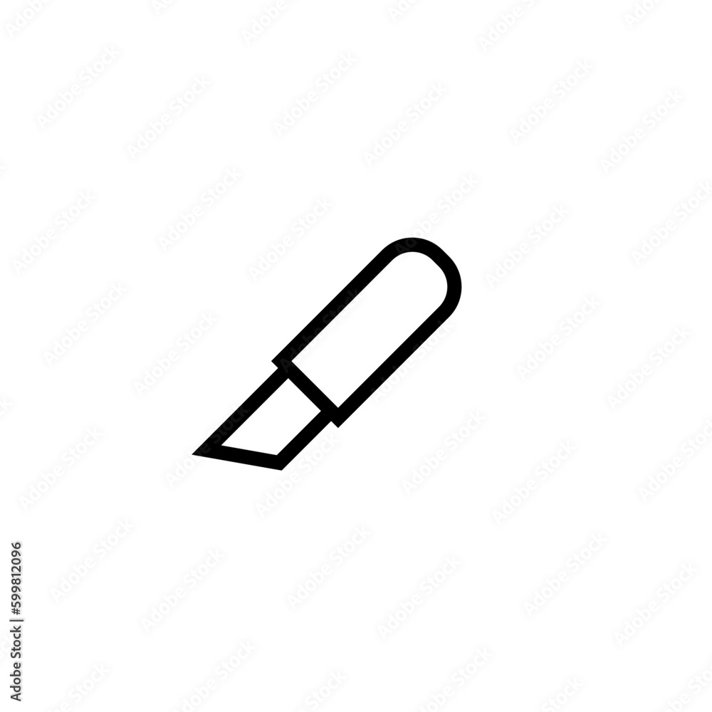 cutter sign symbol vector cutter sign symbol vector
