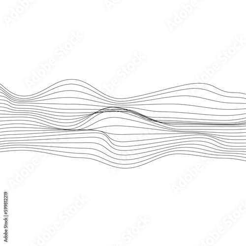 abstract wave background for flyers, website, designs, pads and broachers vector illustration 