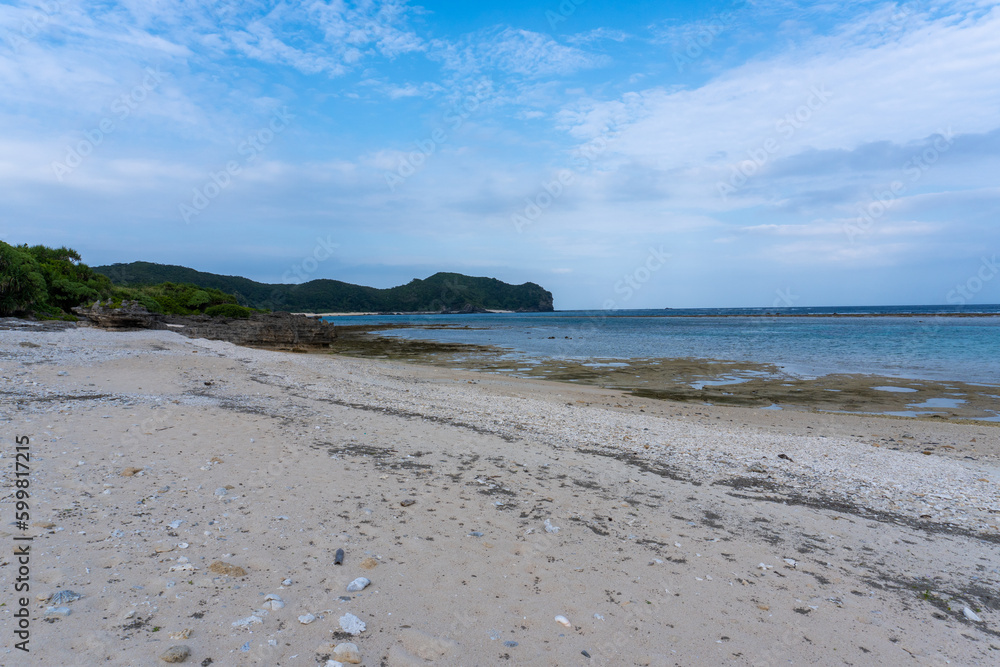 Ura beach in Tokashiki island, Okinawa, Japan