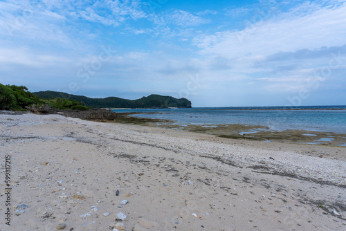 Ura beach in Tokashiki island, Okinawa, Japan