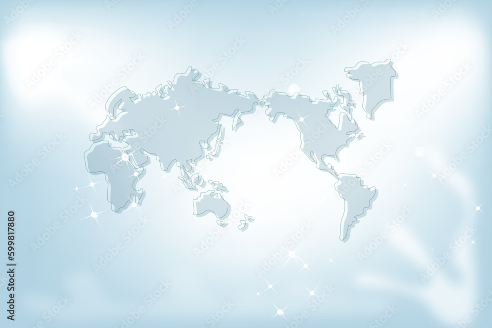 Blur background with The Globe with a map of the world. Blur background with The Globe with a map of the world.
