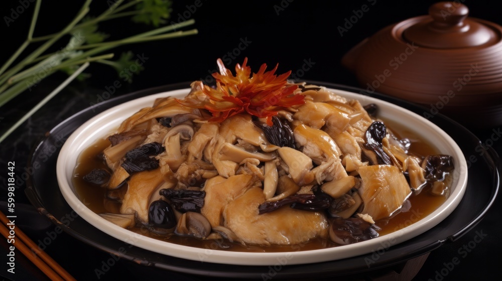 All Chinese food specialties of a restaurant All Chinese food specialties of a restaurant