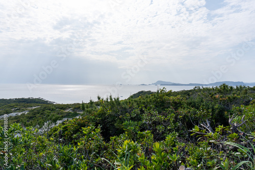 Aharen Cape in Tokashiki island, Okinawa, Japan