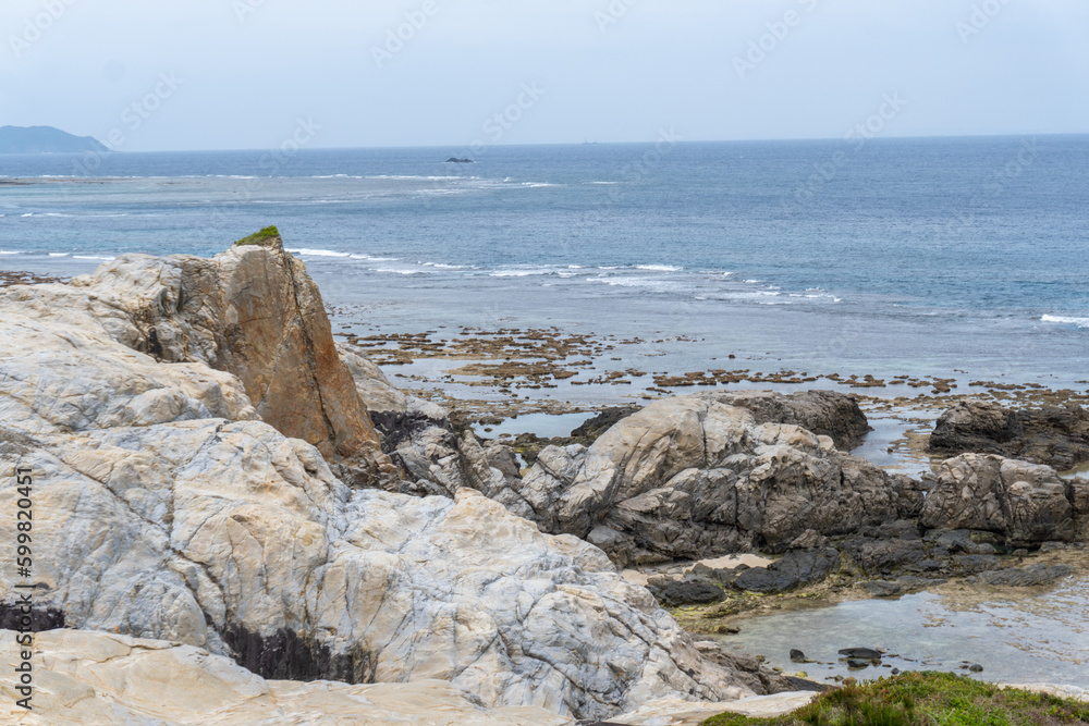Aharen Cape in Tokashiki island, Okinawa, Japan
