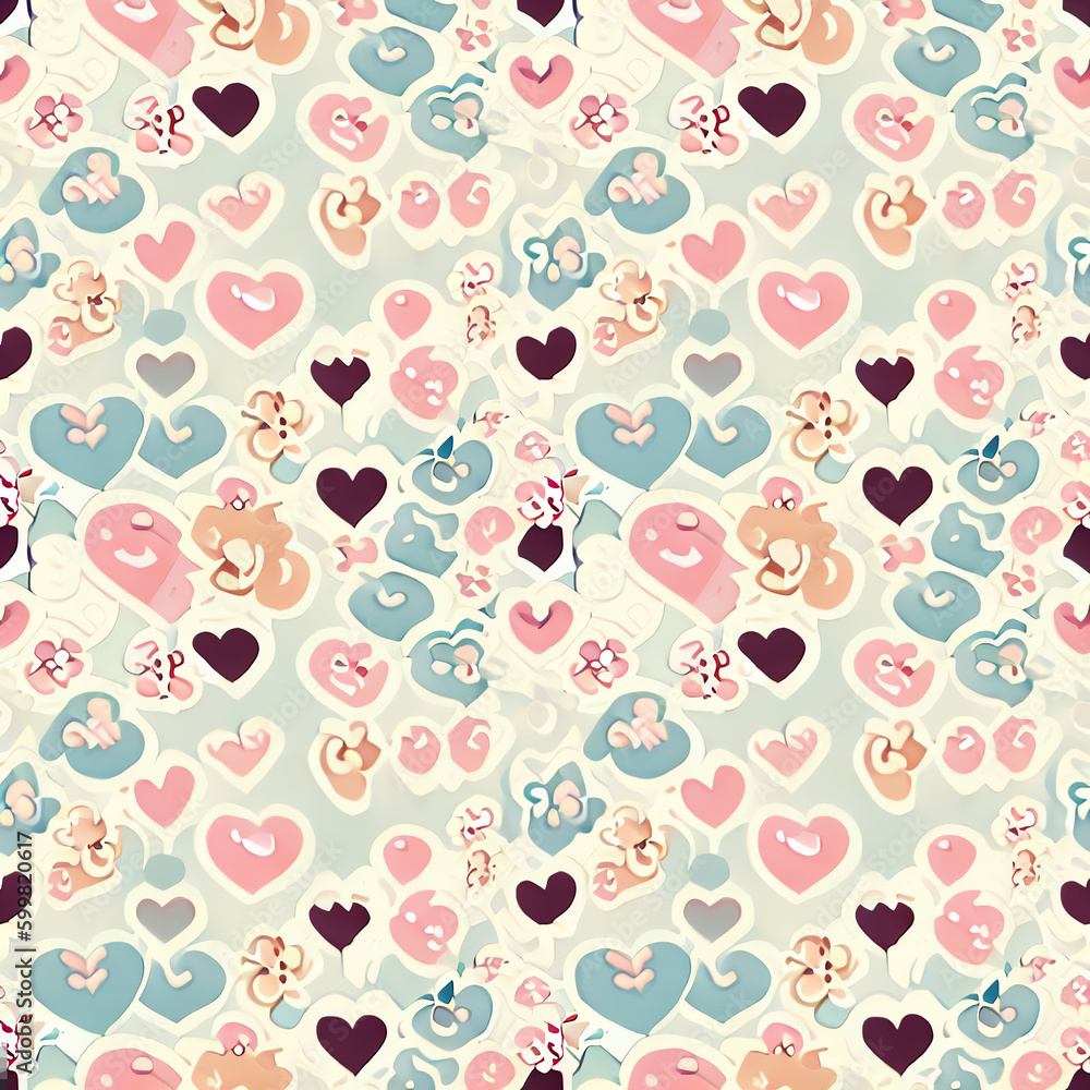 This is a pattern illustration that I made myself. This is a pattern illustration that I made myself.