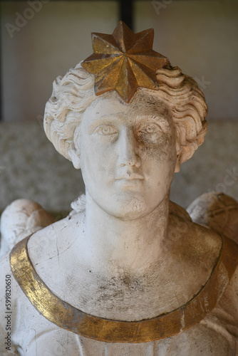 Fényképezés Close up of a figurehead from a ship